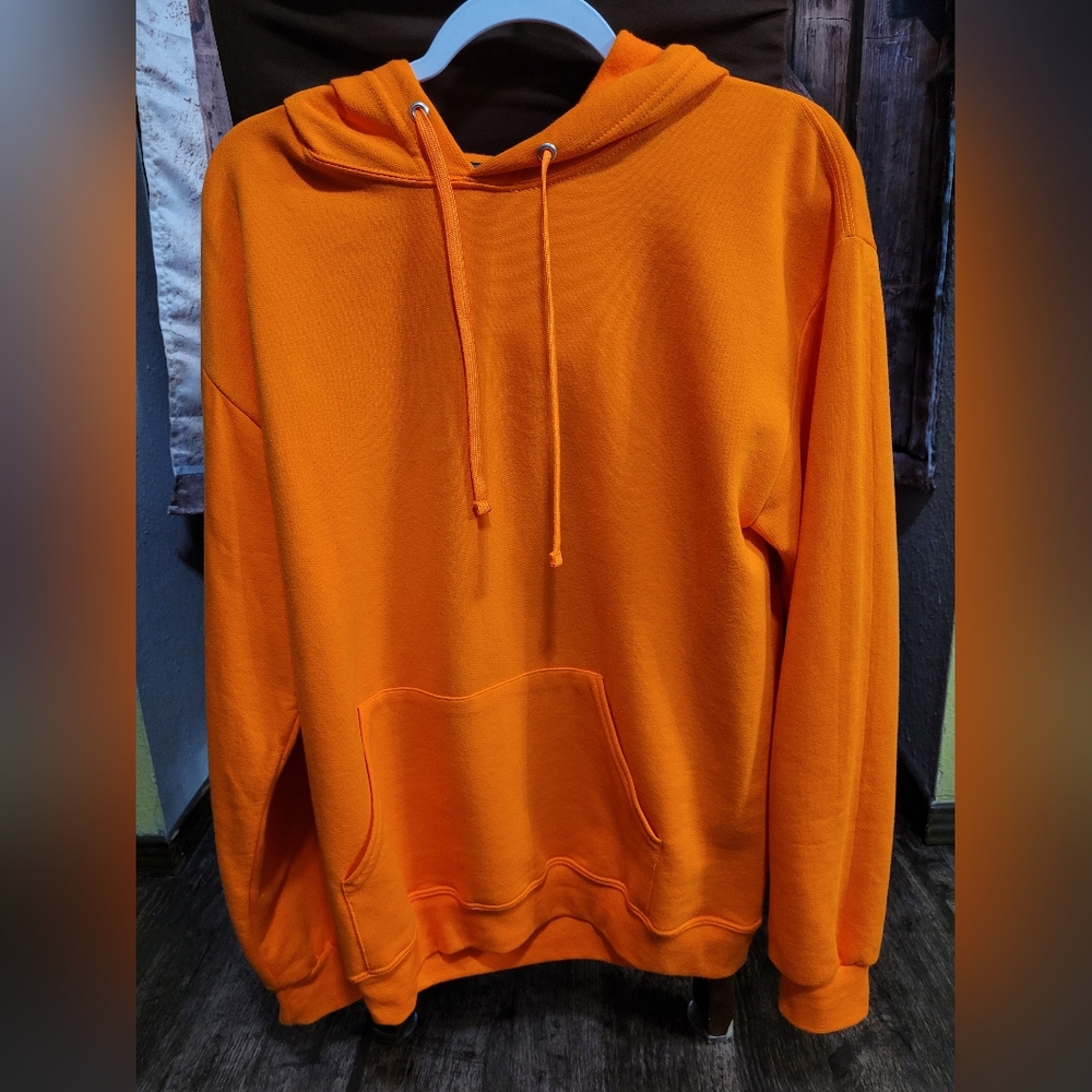 Athletic Bright Orange (Medium) Men's Hoodie